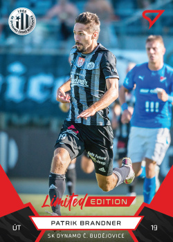 Patrik Brandtner Ceske Budejovice SportZoo FORTUNA:LIGA 2021/22 1. serie Red /49 #169